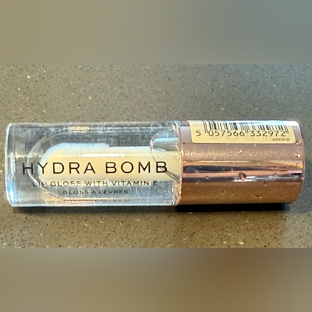 Hydra Bomb by Revolution Clear Lip Gloss with Vitamin E